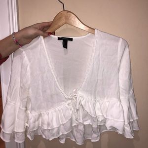 Free People Open Blouse